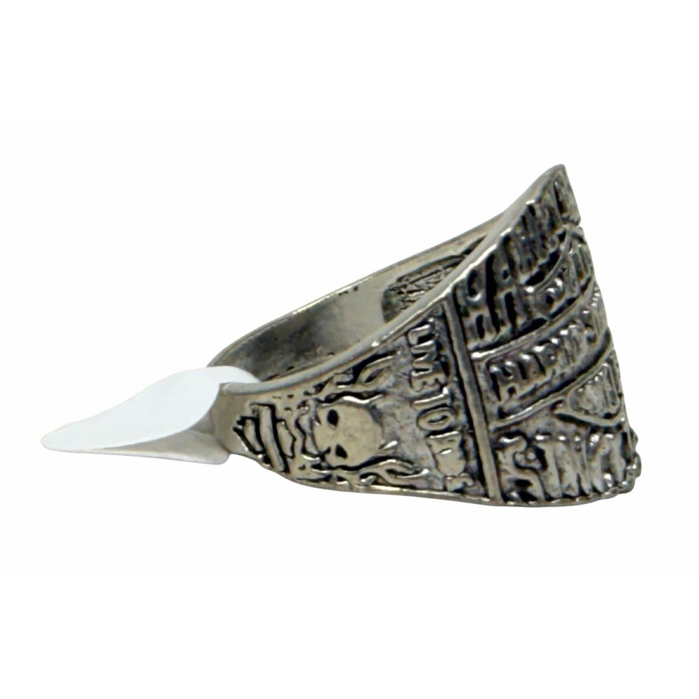 Harley Davidson Motor Cycles Ring Men's Silver Tone Zinc Alloy Ring Size 12.5 - Picture 4 of 7